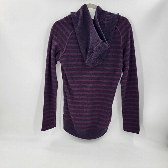 Mountain Hardwear Sevina Hooded Sweater Women's Size Small Purple Y2K - Picture 2 of 9